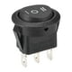thumbnail image 1 of Interruptor de palanca redondo negro para barco, coche, marino ON/OFF/ON AC 250V/6A 125V/10A, 1 pieza, 1 of 4