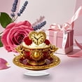 thumbnail image 7 of WEGFTDUOP Valentine's Day Themed Decorative Teacups Gifts For Couples Love Tea Cup Acrylic Ornaments, 7 of 7