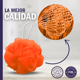 thumbnail image 5 of Esponja de baño Loofah de 20g borla exfoliante corporal Naranja, 5 of 5