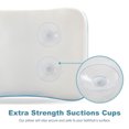 thumbnail image 6 of CoastaCloud Anti-Slip Bathtub Pillow 3D Air Mesh Spa Bath Pillow Head Neck Support Relax & Suction Cup, 6 of 6