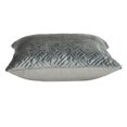 thumbnail image 3 of Parkland Collection PILL21354P Eris Transitional Charcoal Square Throw Pillow, 3 of 3