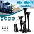 MIGAINO Super Loud Electric Train Truck Air Horn Kit Weatherproof Easy