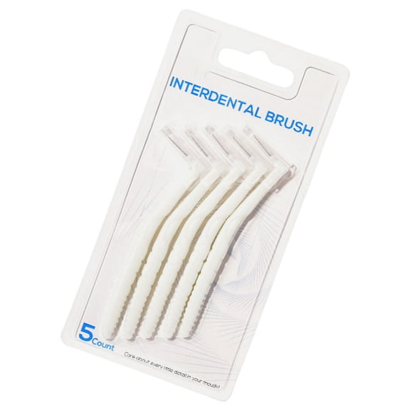 Angled Interdental Brush for Brace,L Shaped Interproximal Floss for Dentals Plaques Removal Health Angled Dentals Brush