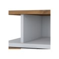 thumbnail image 4 of BBF Jamestown - Table - rectangular - fresh walnut - white, fresh walnut base, 4 of 8