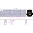thumbnail image 3 of Gibobby Sudadera con forro polar Mujer Camisa deportiva con cuello estampado para mujer, ajustado con cuello redondo, camisa deportiva informal de manga larga, Top holgado (Gris, XL), 3 of 3