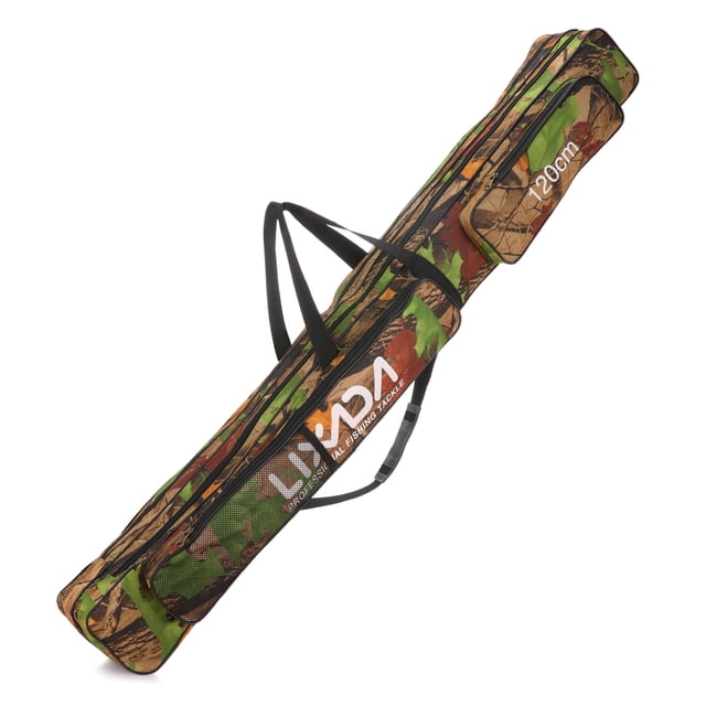 Mochila para exteriores Lixada Bolsa de Pesca de la capa doble de gran capacidad caña de pescar bols Lixada Mochila para exteriores