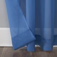 thumbnail image 4 of No. 918 Emily Voile Sheer Grommet Curtain Panel, 59"x84", Classic Blue, 4 of 7