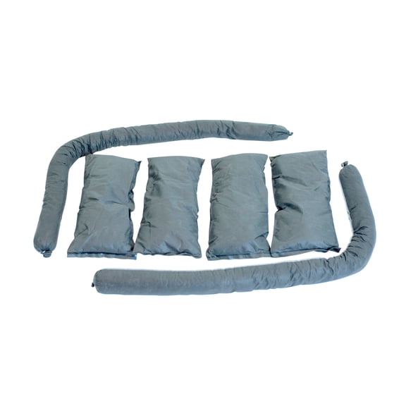 Cleanup Stuff Water Absorbent Kit With Water Absorbing Hurricane Socks and Sooker Pads