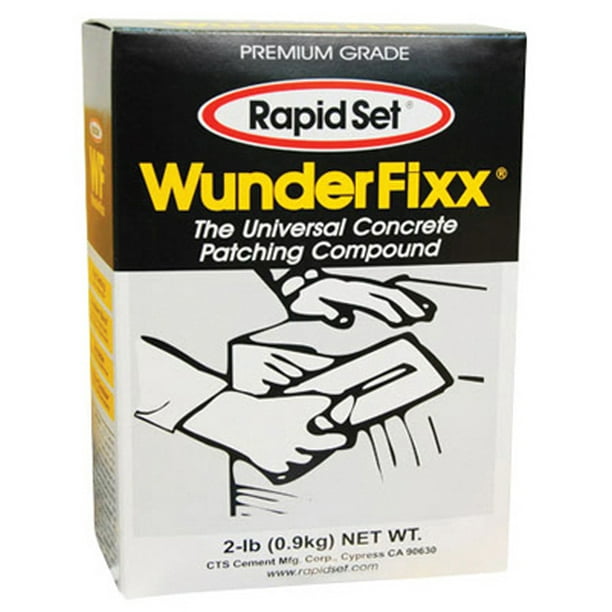 2 LB Wunderfixx Concrete Patching Compound Is A Durable Fast Setting 1