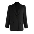thumbnail image 4 of XFLWAM Blazers for Women Business Casual Blazers Open Front Long Sleeve Work Office Suit Jackets Blazer Lightweight Jacket Black S, 4 of 5