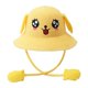 thumbnail image 1 of Sombrero de paja con visera y orejas de conejo, ideal para viajes al aire libre, vacaciones y para mujer. Amarillo, 1 of 9