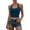 Blue, variant on Tank Tops Women Women's Built In Bra Backless Slim Fit Camisole Tank Womens Camisole Black One Size