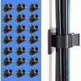 thumbnail image 1 of 50Pcs Adhesive Adjustable Cable Clips, Premium 3M Adhesive Nylon Wire Cable Clamps, Cable Ties for Desk Organizer, Computer Electrical Cord (Black), 1 of 5