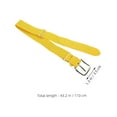 thumbnail image 2 of OFFIGAM 1Set Unisex Elastic Sports Belt Yellow Durable Faux for Baseball Softball Activities, 2 of 8