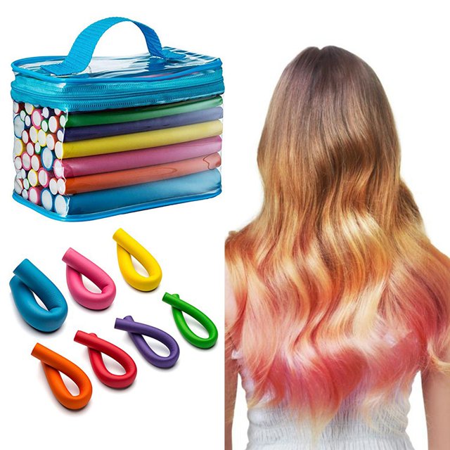 42PCS Hair Roller Soft DIY Flexible Magic Sponge Hair Curler Hair Styling Rod