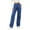 Dark Blue, variant on Pants for Women Dressy Casual Stretchable Washed Denim Jeans Fashionable Versatile Straight Leg Jeans Clothes Trousers