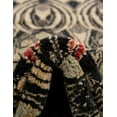 thumbnail image 4 of Unique Loom Edinburgh Collection Area Rug - Canmore (8' Round Black/Cream), 4 of 7