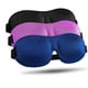 thumbnail image 1 of Paquete de 3 antifaz para dormir, antifaz 100% opaco con contorno 3D para dormir con correa ajustable, venda nocturna cómoda y suave para hombres y mujeres Xemadio WRMH-1073-1, 1 of 7