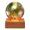 A, variant on ZToonmas 3D Glass Globe Night Light Lamp Desk Colorful Glass Lampshade Gift Spring Decor