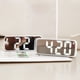 thumbnail image 1 of Electrodomésticos Reloj de cabecera Reloj de espejo USB Reloj multifunción con pantalla de temperatura Reloj LED Reloj despertador de cabecera de fuente grande con pantalla de fecha Reloj multifuncion, 1 of 6