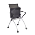 thumbnail image 5 of 60" x 24" Kobe Training Table- Mahogany & 2 Apprentice Chairs- Black, 5 of 8
