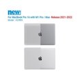 thumbnail image 2 of Case for MacBook Pro 16 inch Case 2023 2022 2021 Release M2 A2780 A2485 M1 Pro/Max Chip with Touch ID, Plastic Hard Shell Protective Cover with Keyboard Skin, 2 of 6