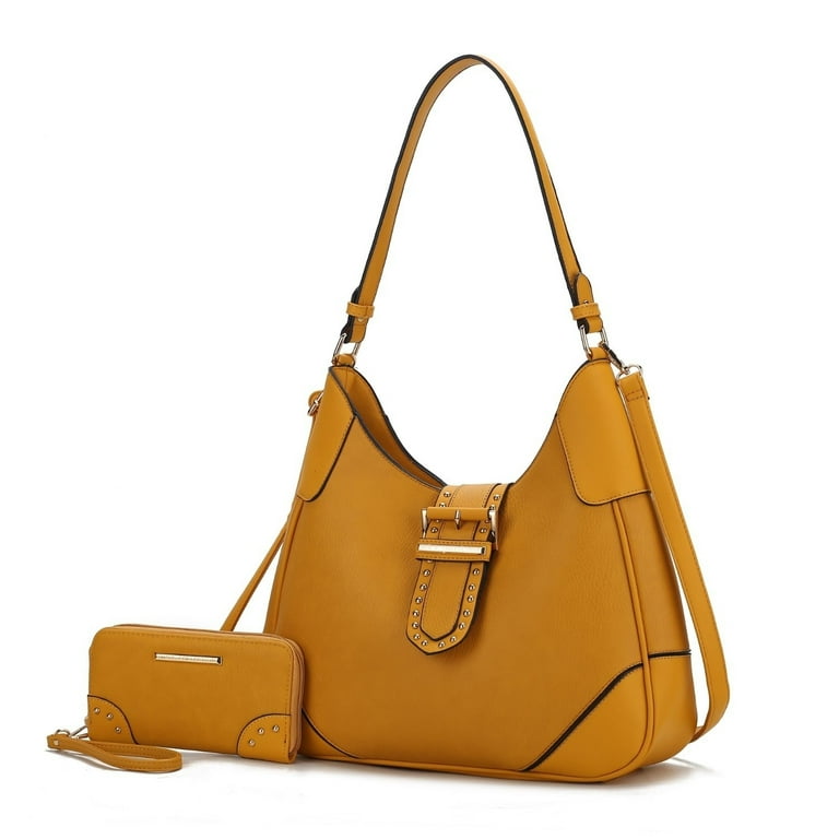 Shoulder bag with matching wallet best sale