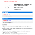 thumbnail image 2 of Parking Brake Cable - Compatible with 1965 - 1970 Chevrolet Bel Air - Dorman, 2 of 2