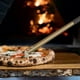 thumbnail image 3 of Tenedor giratorio para pizza Macarena de aleación de aluminio bronce, 3 of 8
