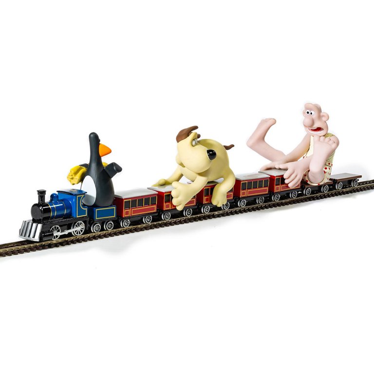 Flatbed Wagon and Wallace Figure 5 piece Set  display picture 1