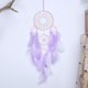 thumbnail image 5 of Colgante de Cinco Anillos Decoración del Hogar Caliente Pluma Natural Decoración Carillón de Viento, 5 of 8