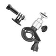 thumbnail image 1 of OULII 1 Set Action Camera Clip Mount Black Metal Rubber ABS For Outdoor Degree Rotation, 1 of 7