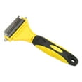 thumbnail image 4 of Pet Rake Comb, Pet Deshedding Brush Ergonomic  For Dogs, 4 of 8