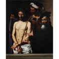 thumbnail image 2 of Caravaggio 20x24 Gold Ornate Framed and Double Matted Museum Art Print Titled - Here Man (About 1605), 2 of 4