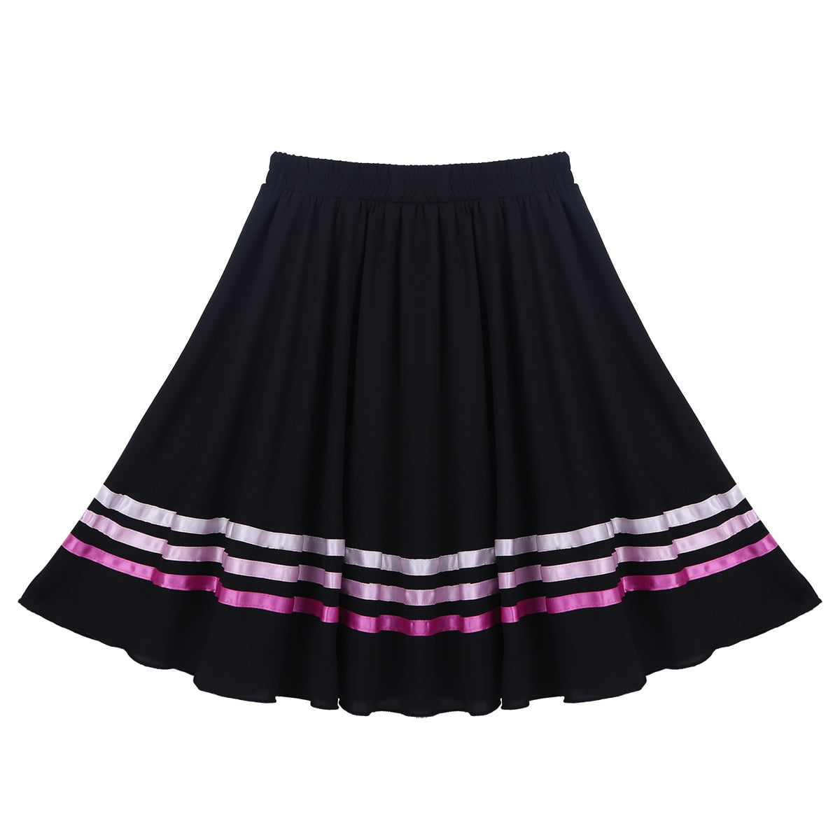 CHICTRY Big Girls Full Circle Dance Skirt Vintage Ballet Praise Dance