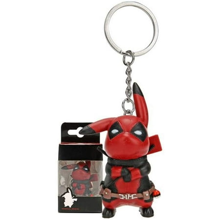 Pikachu deadpool keychain sale