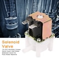 thumbnail image 4 of Solenoid Valve 12V, Solenoid Valves, Quick Insert Inlet Water Inlet Valve For Water Dispenser For Pure Water Machine Washing Machine, 4 of 8