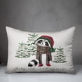 thumbnail image 3 of Creative Products Baby Cold Outside Raccoon 20 x 14 Spun Poly Pillow, 3 of 3