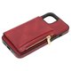 thumbnail image 3 of Protección De Cuerpo Completo, Labio Elevado Práctico Resistente Al Desgaste A Prueba De Arañazos Posicionamiento Preciso Funda De Teléfono De Cuero Para IPhone 13 ANGGREK Otros, 3 of 8