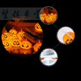 thumbnail image 2 of Halloween Pumpkin Lantern String Pumpkin Lantern Decorations Prop String Lights Scene Layout Decorative Ornaments Warm White Battery Typeplug Type 4m16LED Halloween String Lights, 2 of 6