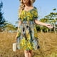 thumbnail image 5 of Vestido de manga corta estilo retro de Indy Racer, vestido de verano para mujer 2025, vestido de moda para mujer, 5 of 8