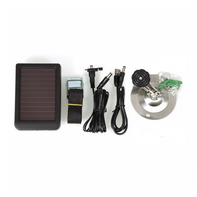 2G Trail Wildlife Camera 20MP 1080P Night Vision Cellular Mobile Cameras HC801M Solar Panel Charger ,Portable