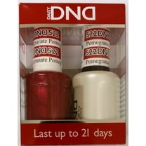 DND Nail Polish Gel & Matching Lacquer Set (522 - Pomegranate)