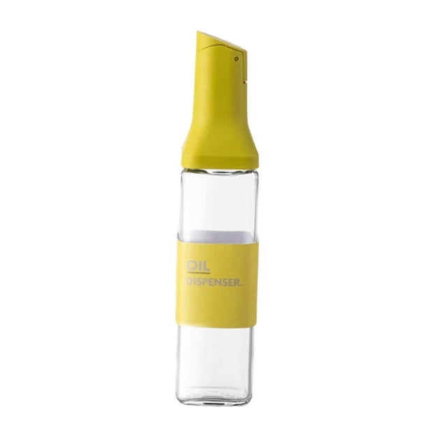 Abbracc Multifunctional Oil Dispenser Gadget for Barbecue Baking yellow