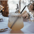 thumbnail image 3 of 48 Pack Ribbed Origami Ripple Plastic Glasses, 24 9 Ounce Stemless Champagne Flutes & 24 12 Ounce Cups, BPA-Free Disposable Shatterproof Toasting Glasses for Weddings, Bars, and Events, 3 of 6