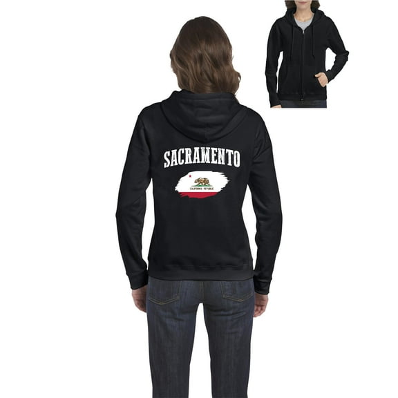 Women's Sweatshirt Full-Zip Pullover - Sacramento