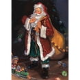 thumbnail image 3 of Comish, Susan 14x18 Black Modern Framed Museum Art Print Titled - Shhh Santa, 3 of 5