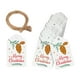 thumbnail image 2 of 100 etiquetas navideñas para decorar pasteles, dulces y regalos. Incluyen cordón. Ideales para colgar en bolsas o fiestas. Plantas, 2 of 9
