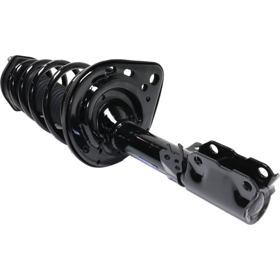 Shock Absorber and Strut Assembly Compatible with 2007-2011 Toyota Camry Rear, Driver Side Black