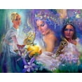 thumbnail image 2 of Lund, Denton 32x26 White Modern Wood Framed Museum Art Print Titled - The Golden Apple, 2 of 4